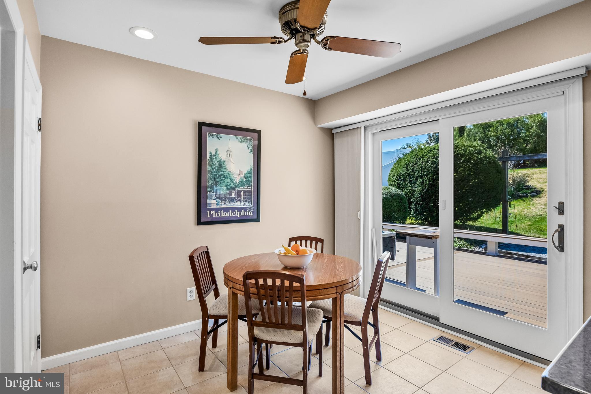 1003 Roumfort Avenue Cherry Hill, NJ 08034 - Photo 12 of 37 a view of a dining room with furniture window and outside view