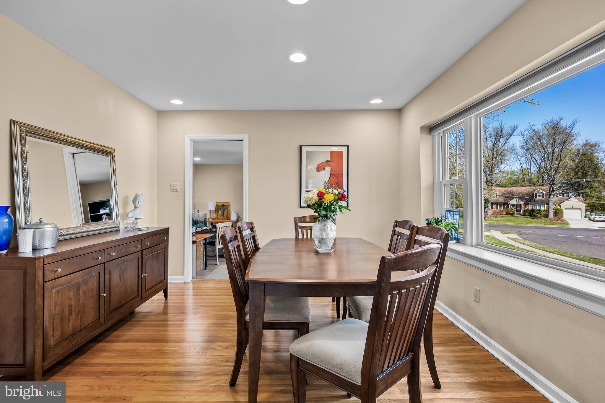 1003 Roumfort Avenue Cherry Hill, NJ 08034 - Photo 10 of 37 a view of a dining room with furniture window and wooden floor