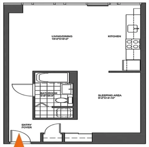 a picture of a floor plan