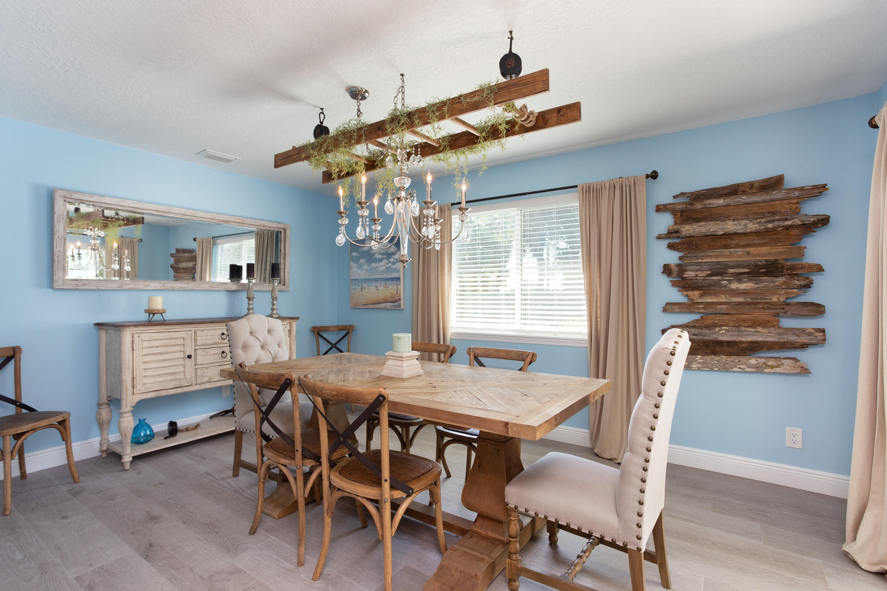 401 Surf Road Melbourne Beach, FL 32951 - Photo 28 of 94 a view of a dining room with furniture and window