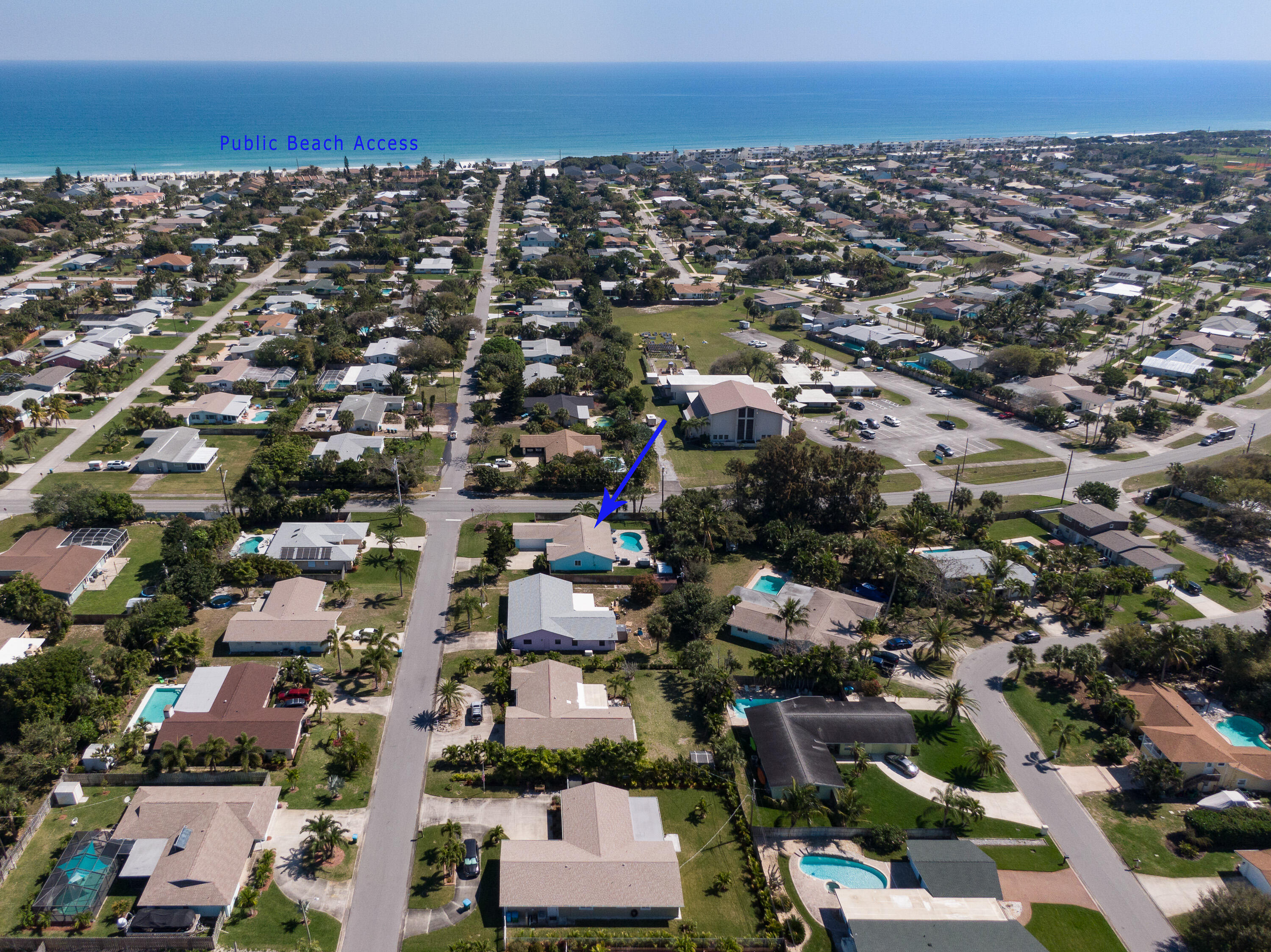 401 Surf Road Melbourne Beach, FL 32951 - Photo 8 of 94 an aerial view of a city