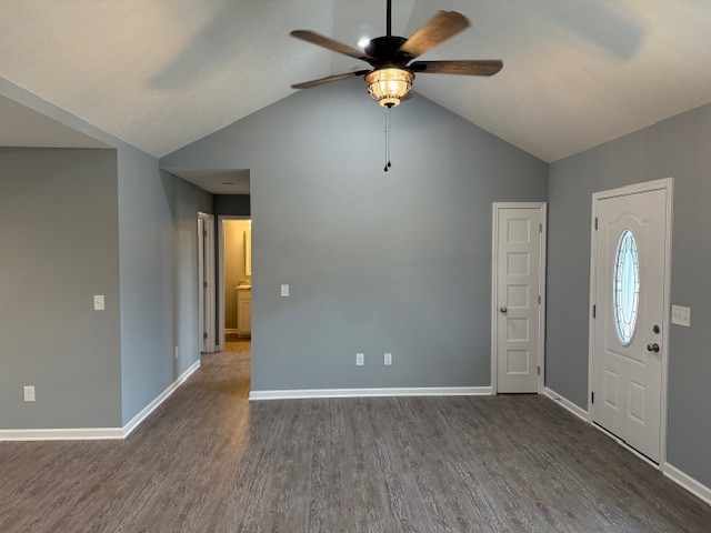 1415 Old Estill Springs Road Tullahoma, TN 37388 - Photo 4 of 25 wooden floor in an empty room with a window