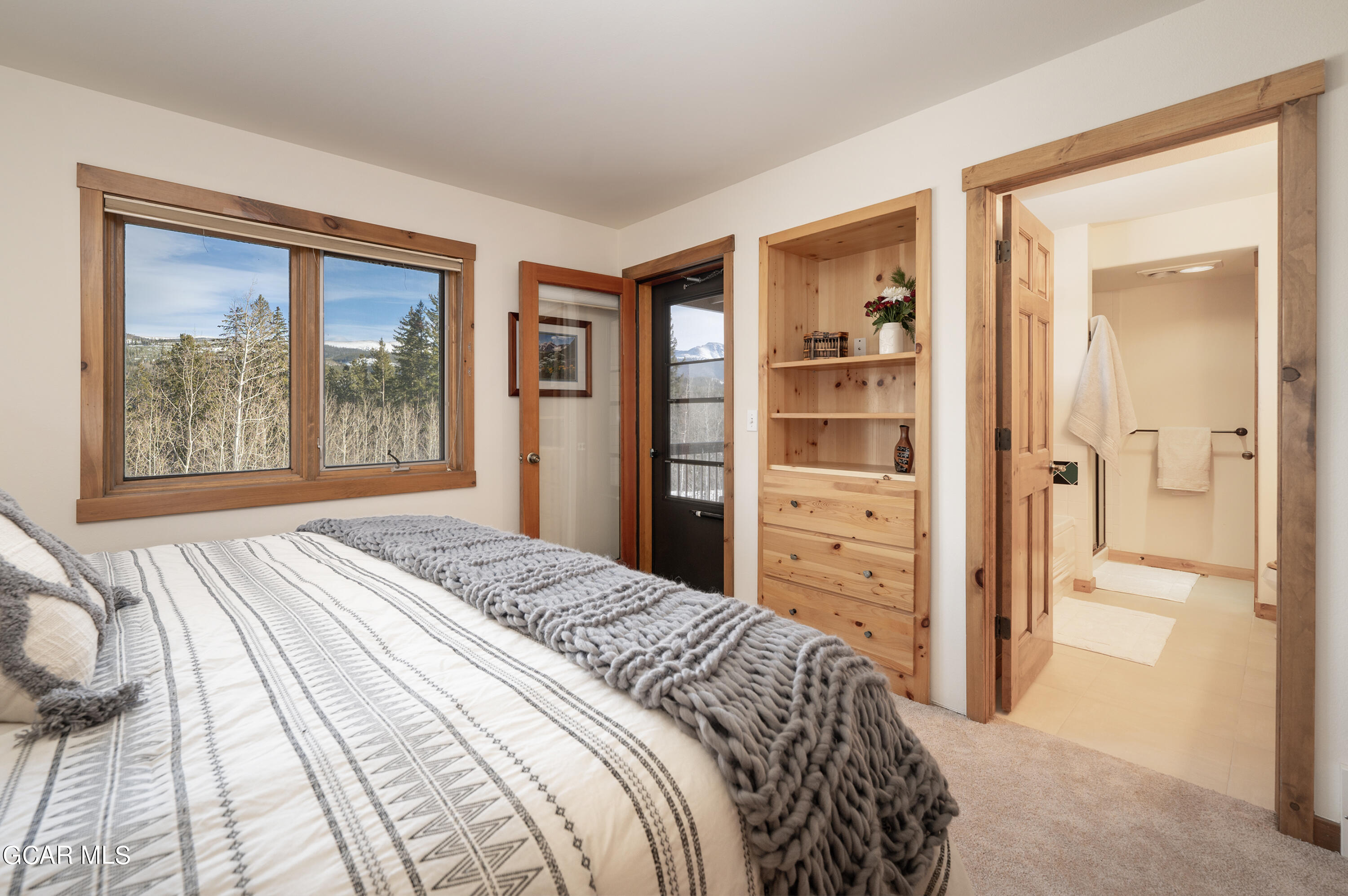 476 Kings Crossing Road Winter Park, CO 80482 - Photo 31 of 39 En Suite Bath and Private Deck Access