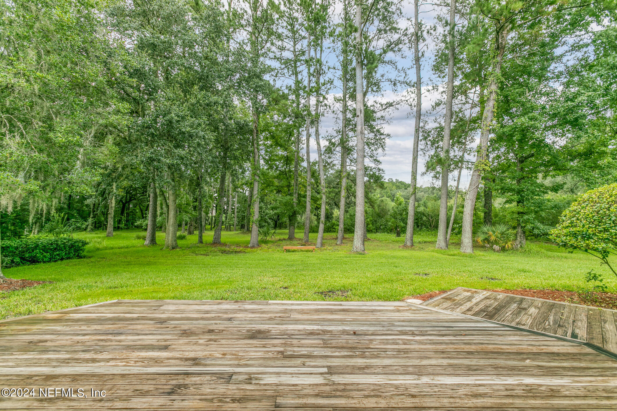615 Cherry Grove Road Orange Park, FL 32073 - Photo 25 of 66 Deck & view of yard