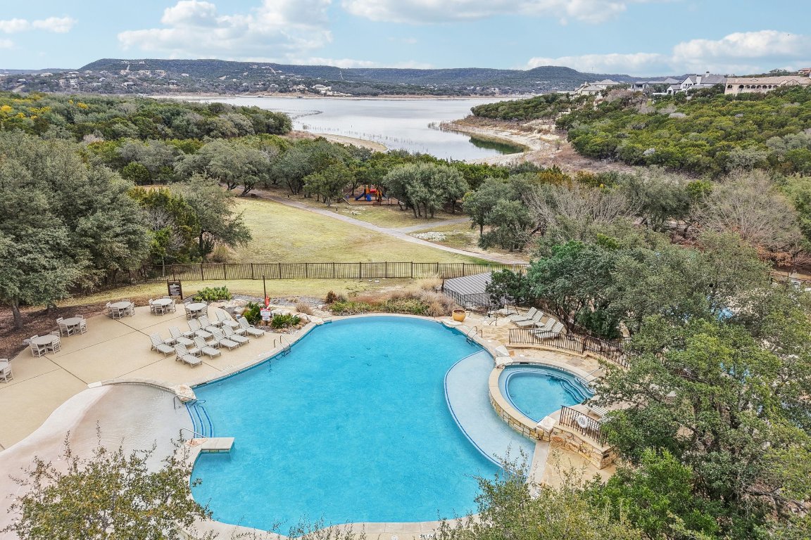 17507 Navigation Lane Lago Vista, TX 78645 - Photo 8 of 16 an aerial view of a house with outdoor space