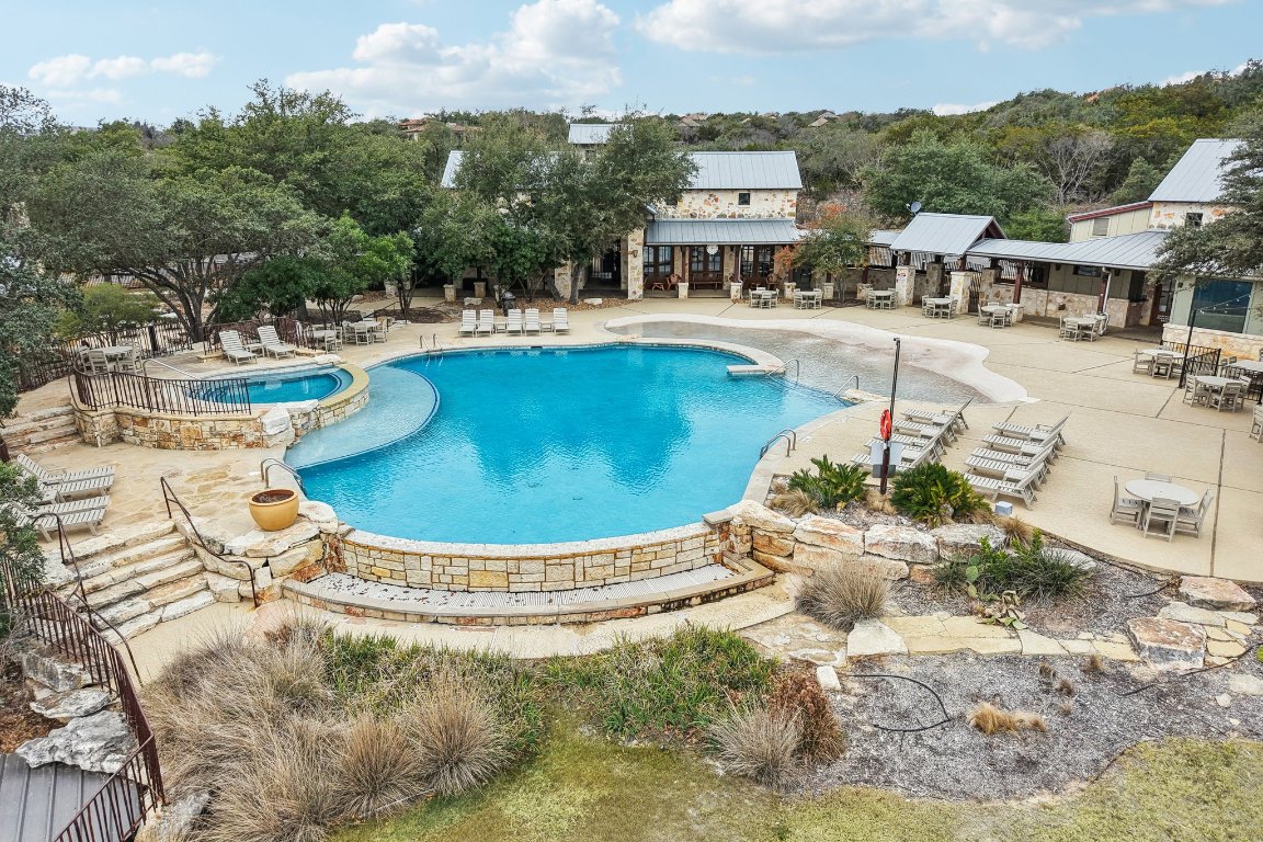 17507 Navigation Lane Lago Vista, TX 78645 - Photo 10 of 16 a view of a swimming pool with a lake