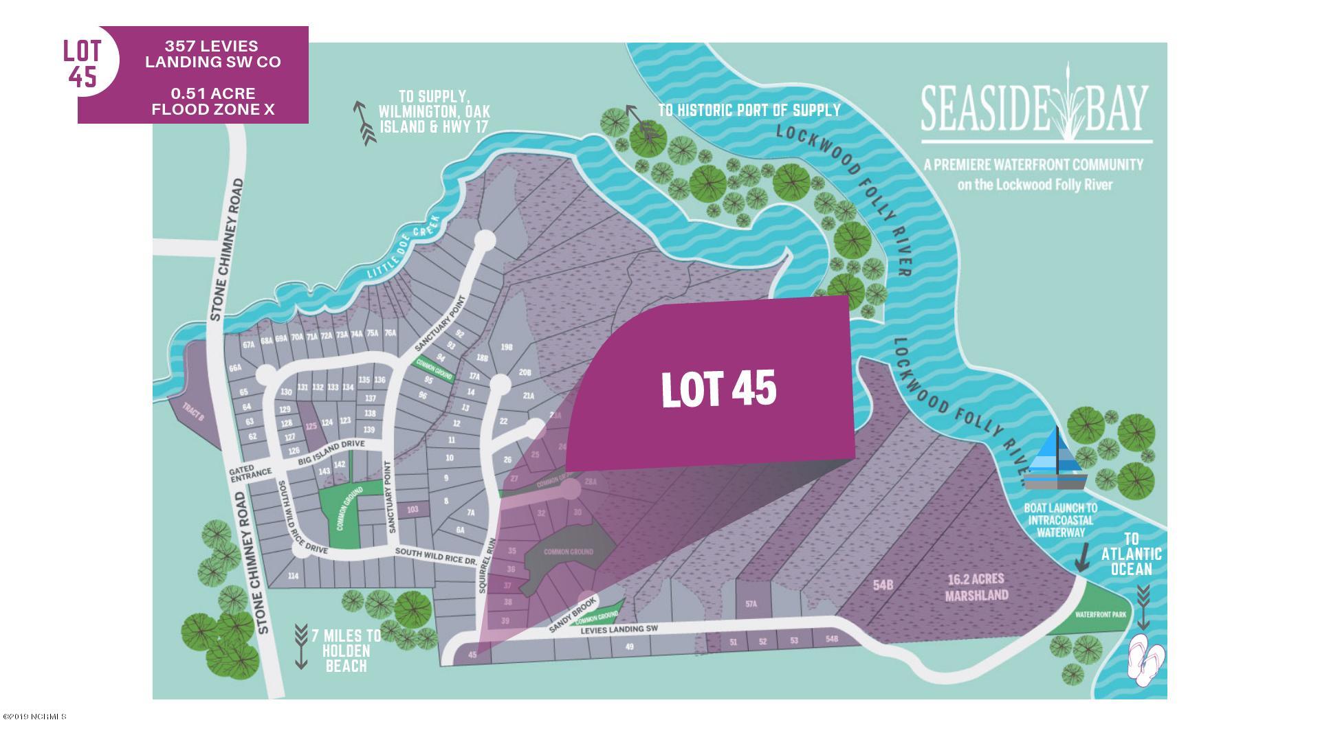 357 Shell Landing Road Southwest Supply, NC 28462 - Photo 1 of 24 Seaside Bay Lot 45 on Sitemap2