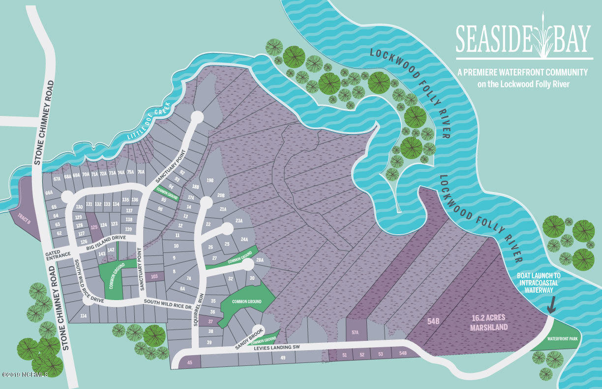 357 Shell Landing Road Southwest Supply, NC 28462 - Photo 24 of 24 Seaside-Bay-Sitemap