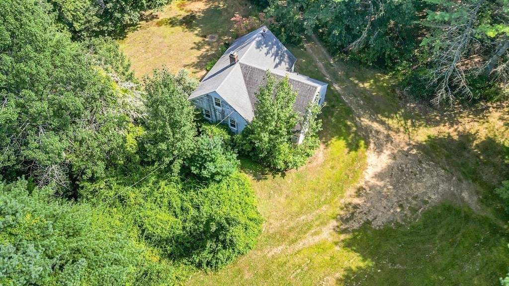 a view of a back yard