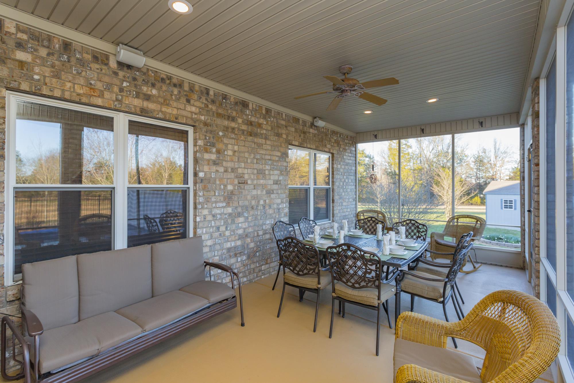 7768 Gum Puckett Road Murfreesboro, TN 37127 - Photo 19 of 27 Spacious 27x12 Screened in Porch overlooking the pool and patio