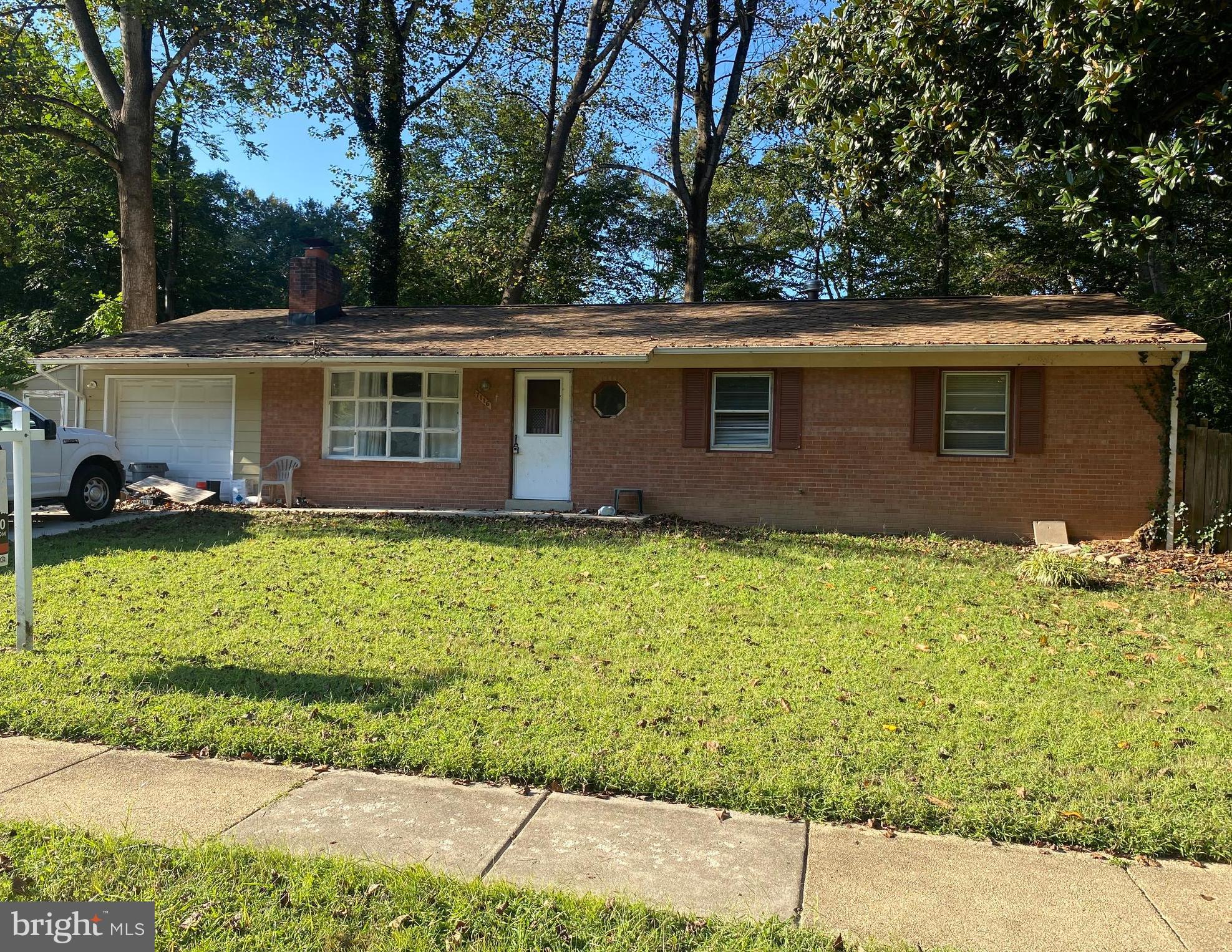 a view of a house with a garden