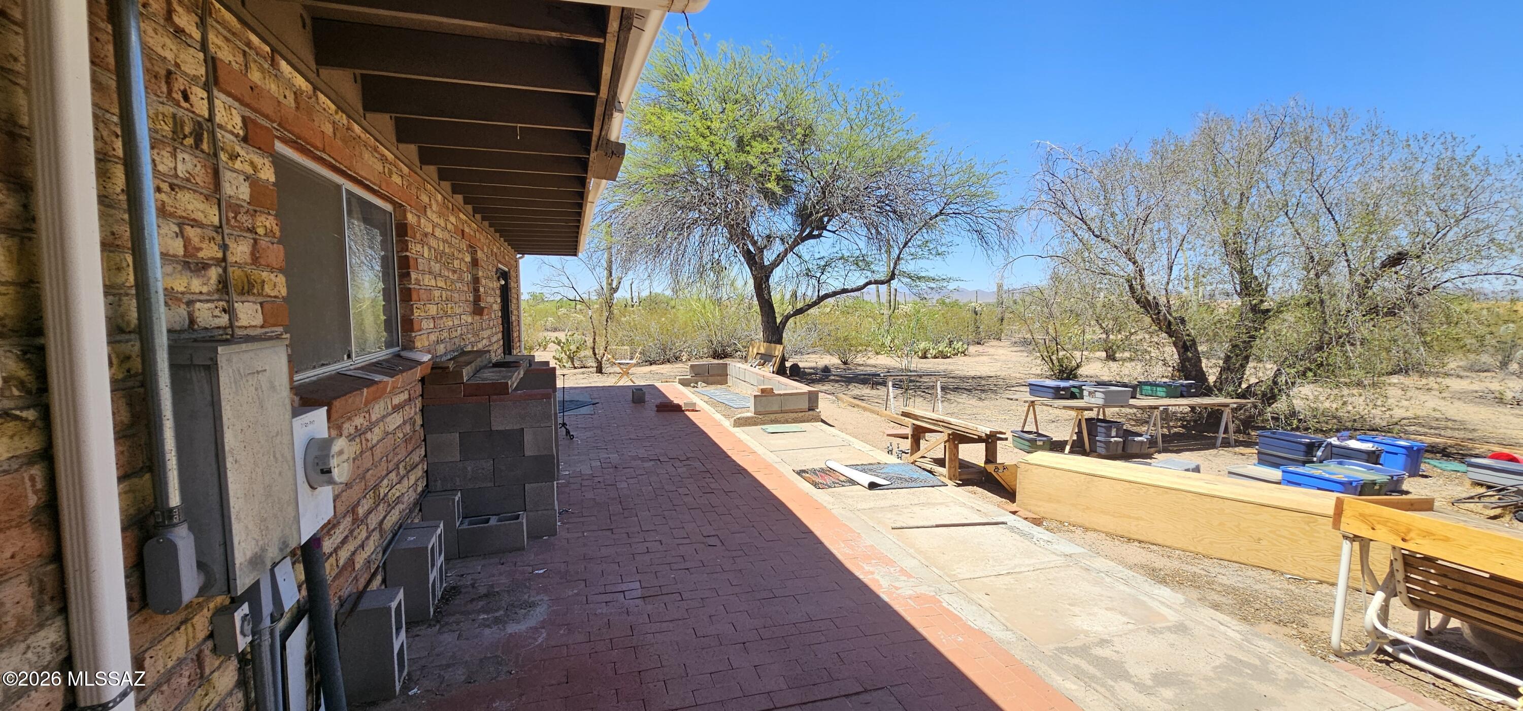 4441 North Sanders Road Tucson, AZ 85743 - Photo 27 of 40 Back patio