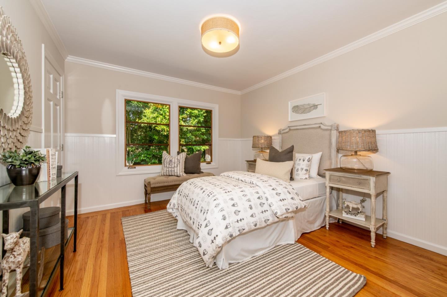 630 Covington Road Los Altos, CA 94024 - Photo 19 of 27 a bedroom with a bed and a window