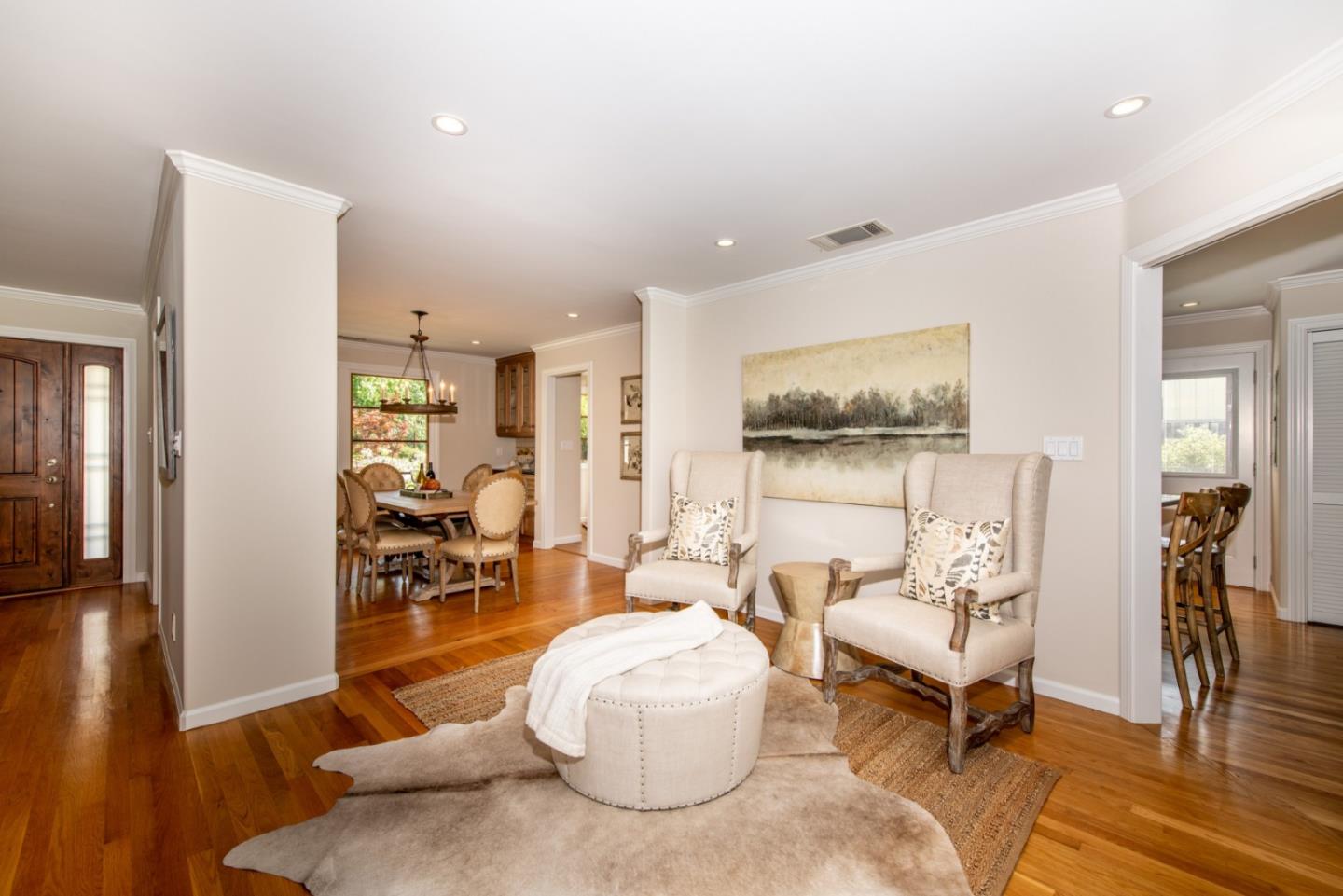 630 Covington Road Los Altos, CA 94024 - Photo 6 of 27 a living room with furniture and wooden floor