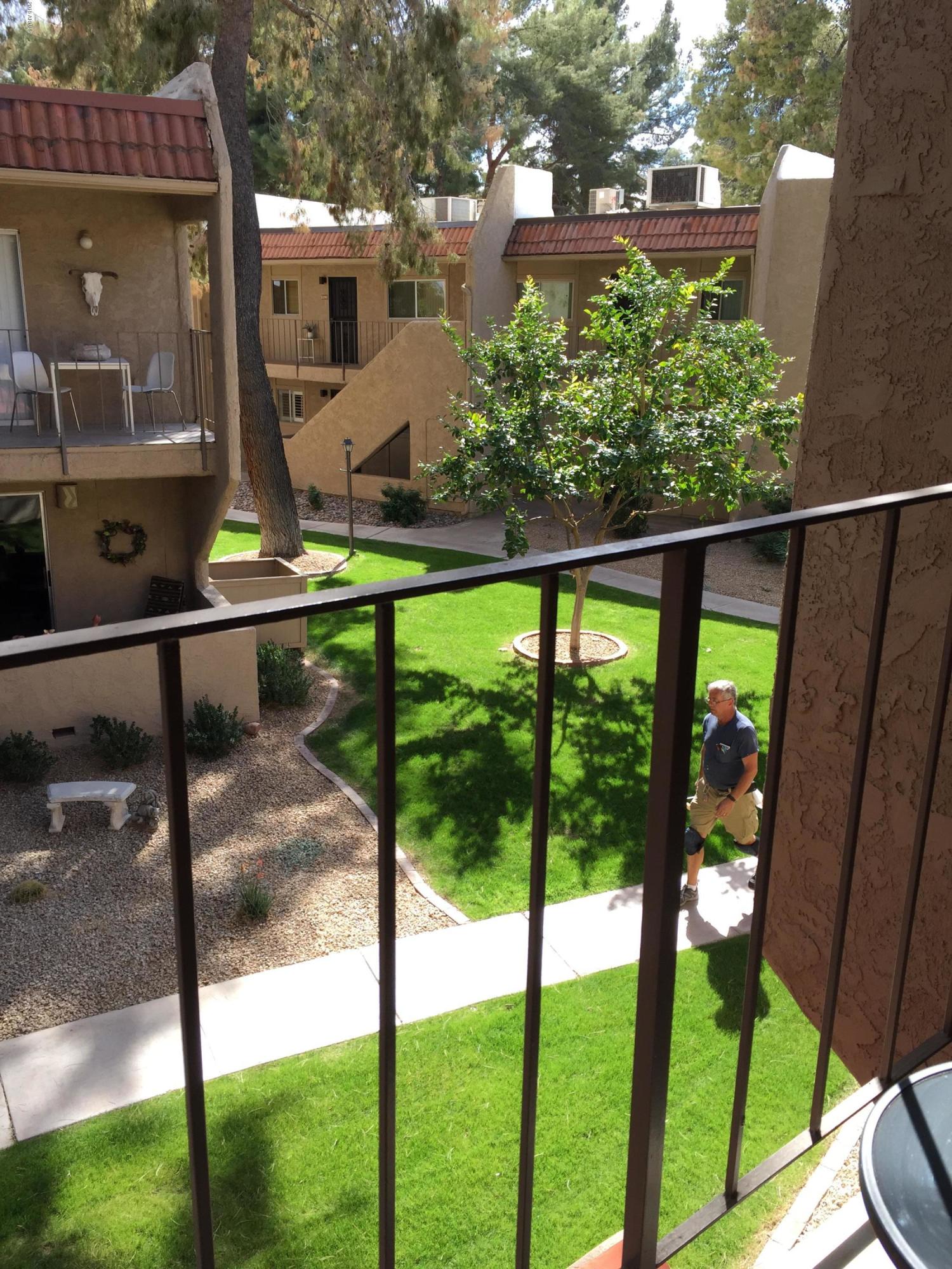 7436 East Chaparral Road, Unit 264B Scottsdale, AZ 85250 - Photo 23 of 27 a view of backyard from deck