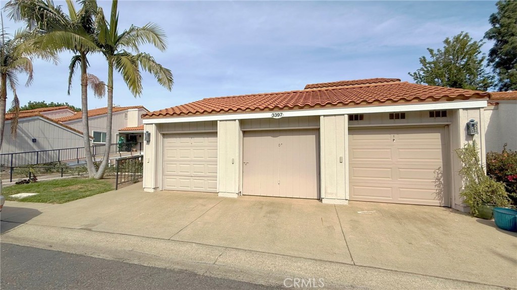 3397 Punta Alta, Unit O Laguna Woods, CA 92637 - Photo 5 of 27 The garage for this unit is the one in the middle