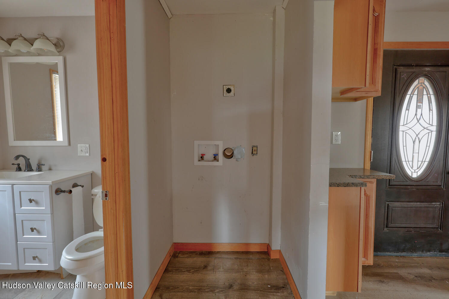 7548 Highway 32 Cairo, NY 12413 - Photo 29 of 50 a bathroom with a sink and a mirror
