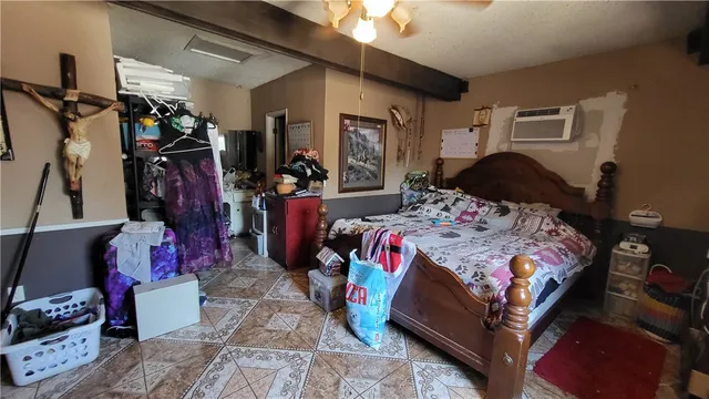 a room with storage and utility