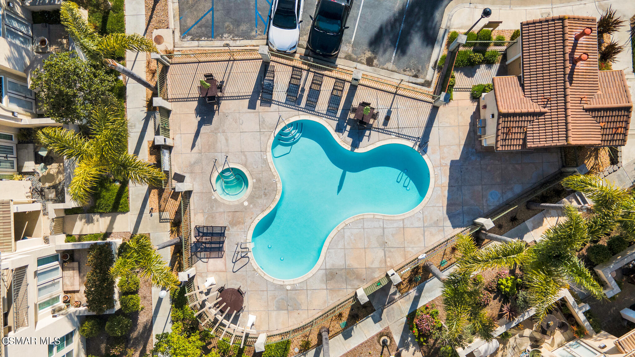 1233 Bayside Circle Oxnard, CA 93035 - Photo 32 of 37 an aerial view of a swimming pool