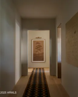 a kitchen with stainless steel appliances granite countertop a kitchen island a stove and a refrigerator