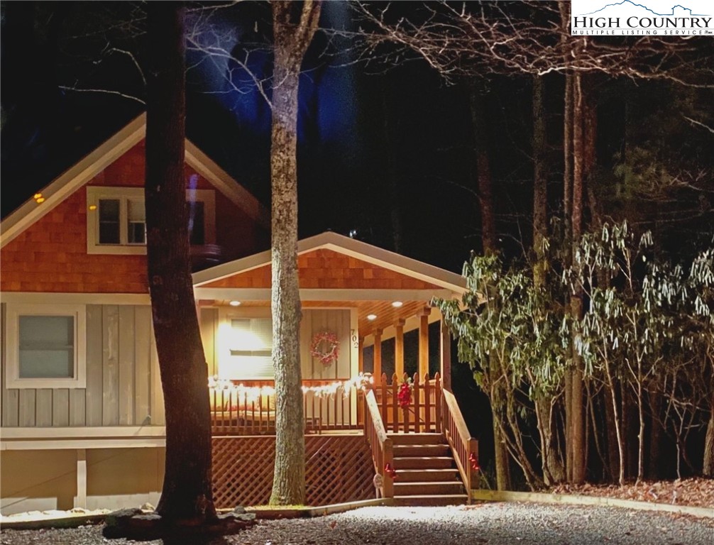 702 Pine Ridge Road Beech Mountain, NC 28604 - Photo 1 of 24 a view of outdoor space and yard