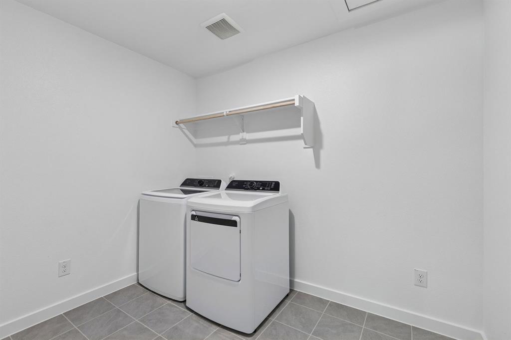 769 Sierra Ridge Lavon, TX 75166 - Photo 18 of 37 Utility Room in the Harrison home plan by Trophy Signature Homes – REPRESENTATIVE PHOTO