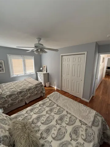 a house with trees in front of it