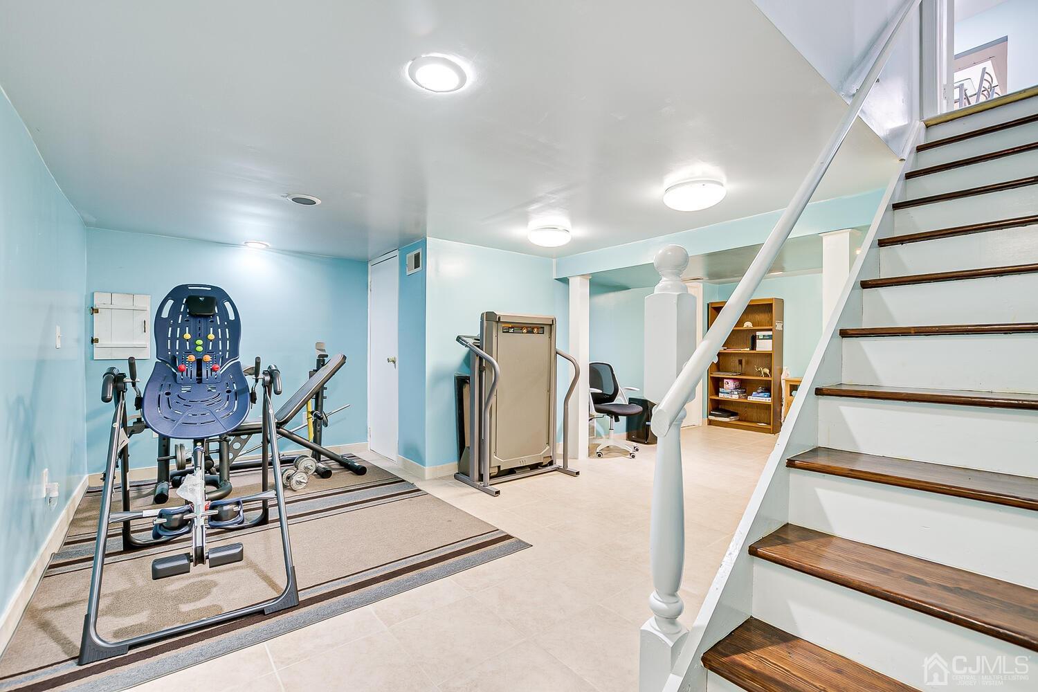 937 New Dover Road Edison, NJ 08820 - Photo 36 of 51 a view of a room with gym equipment