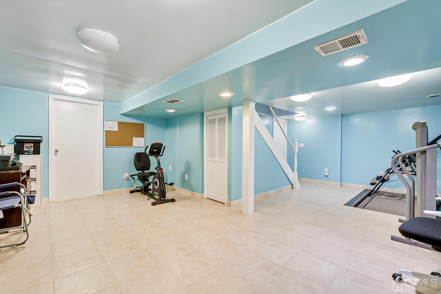 937 New Dover Road Edison, NJ 08820 - Photo 38 of 51 a view of a room with gym equipment
