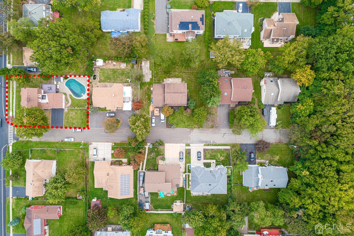937 New Dover Road Edison, NJ 08820 - Photo 49 of 51 an aerial view of residential house with outdoor space and street view