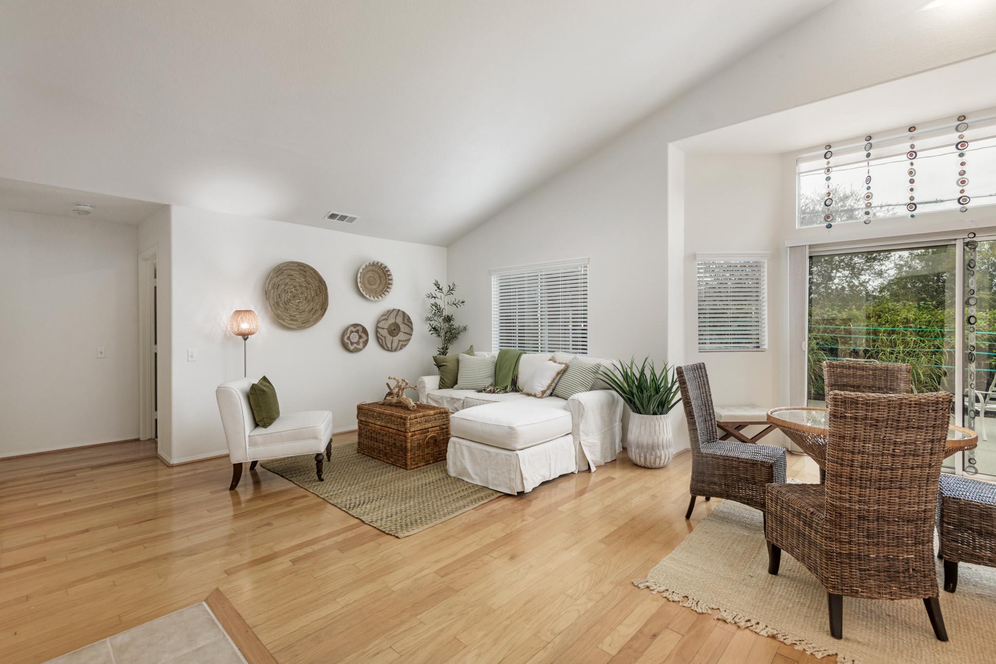 3715 Hitchcock Ranch Road Santa Barbara, CA 93105 - Photo 13 of 36 a living room with furniture and wooden floor