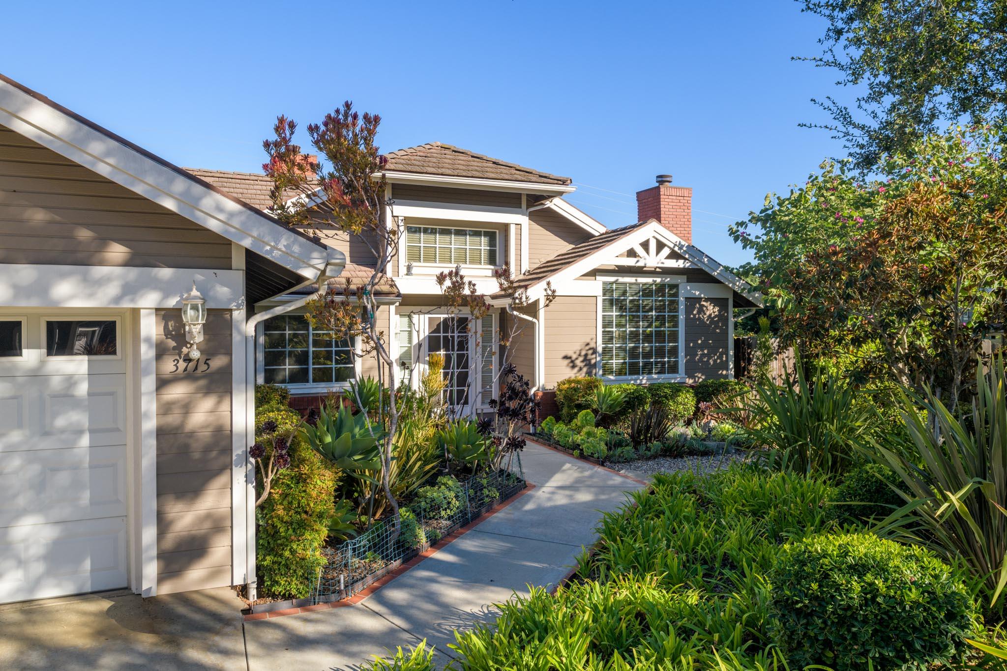 3715 Hitchcock Ranch Road Santa Barbara, CA 93105 - Photo 3 of 36 a front view of a house with a yard