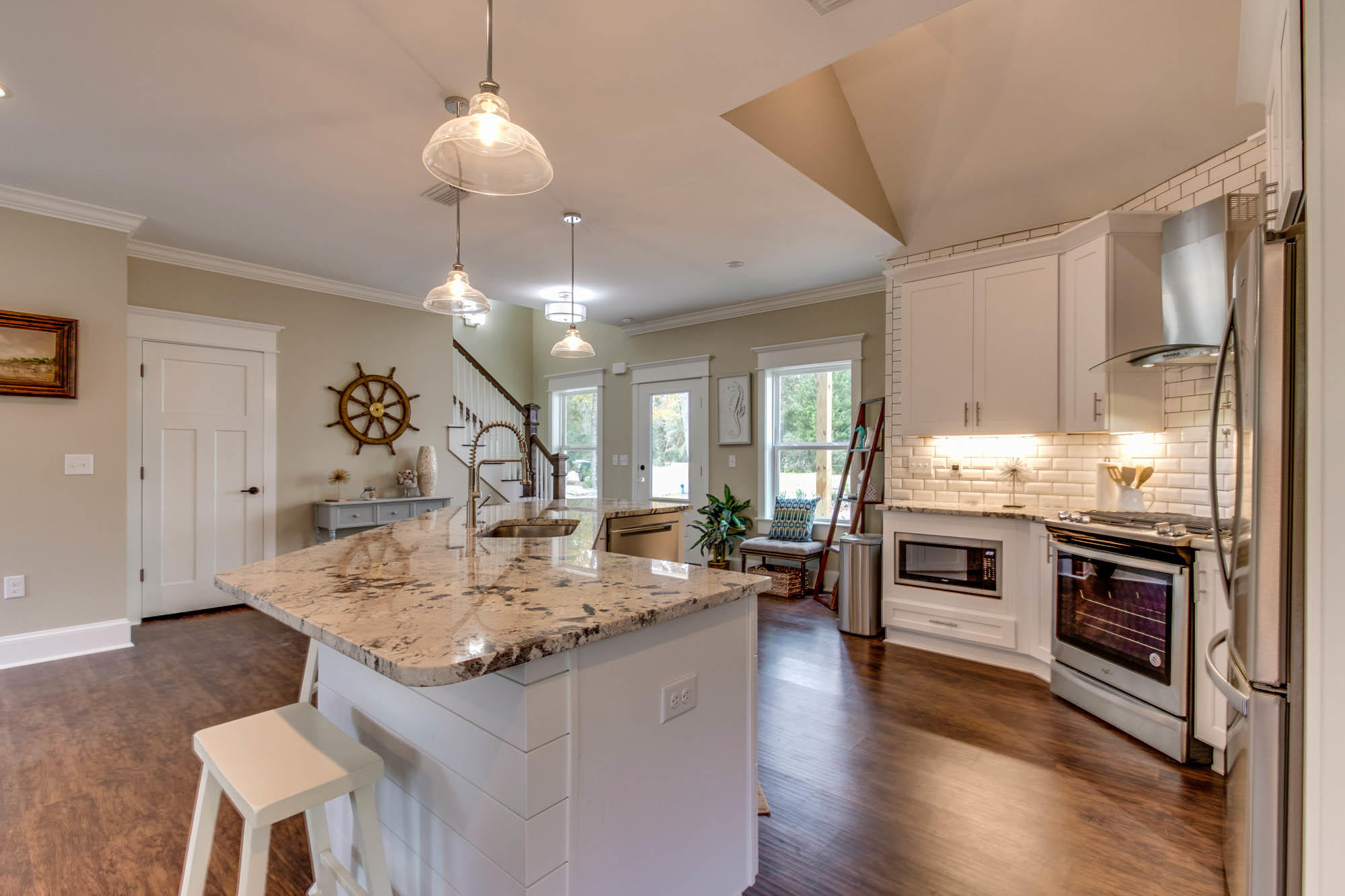 148 Rearden Way Santa Rosa Beach, FL 32459 - Photo 9 of 43 a kitchen with stove and refrigerator