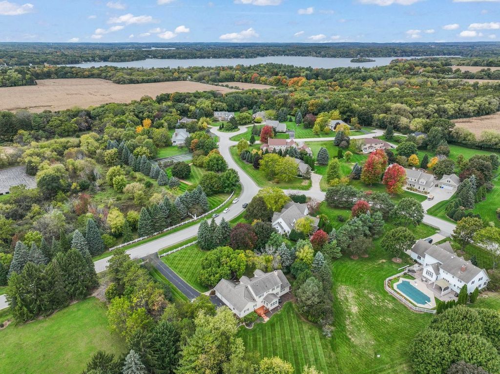 W312N4890 Chapel Ridge Road Merton, WI 53029 - Photo 2 of 30 Aerial from Back of Home