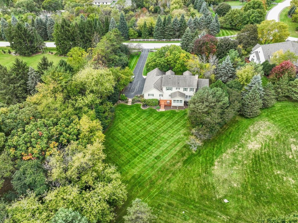 W312N4890 Chapel Ridge Road Merton, WI 53029 - Photo 29 of 30 Aerial from Back of Home
