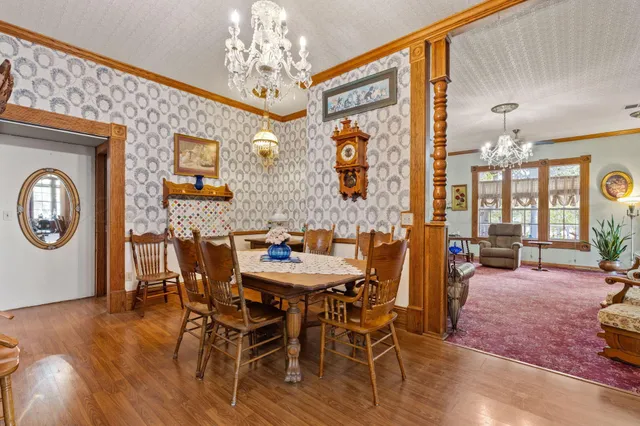 a kitchen with stainless steel appliances granite countertop a stove and a refrigerator