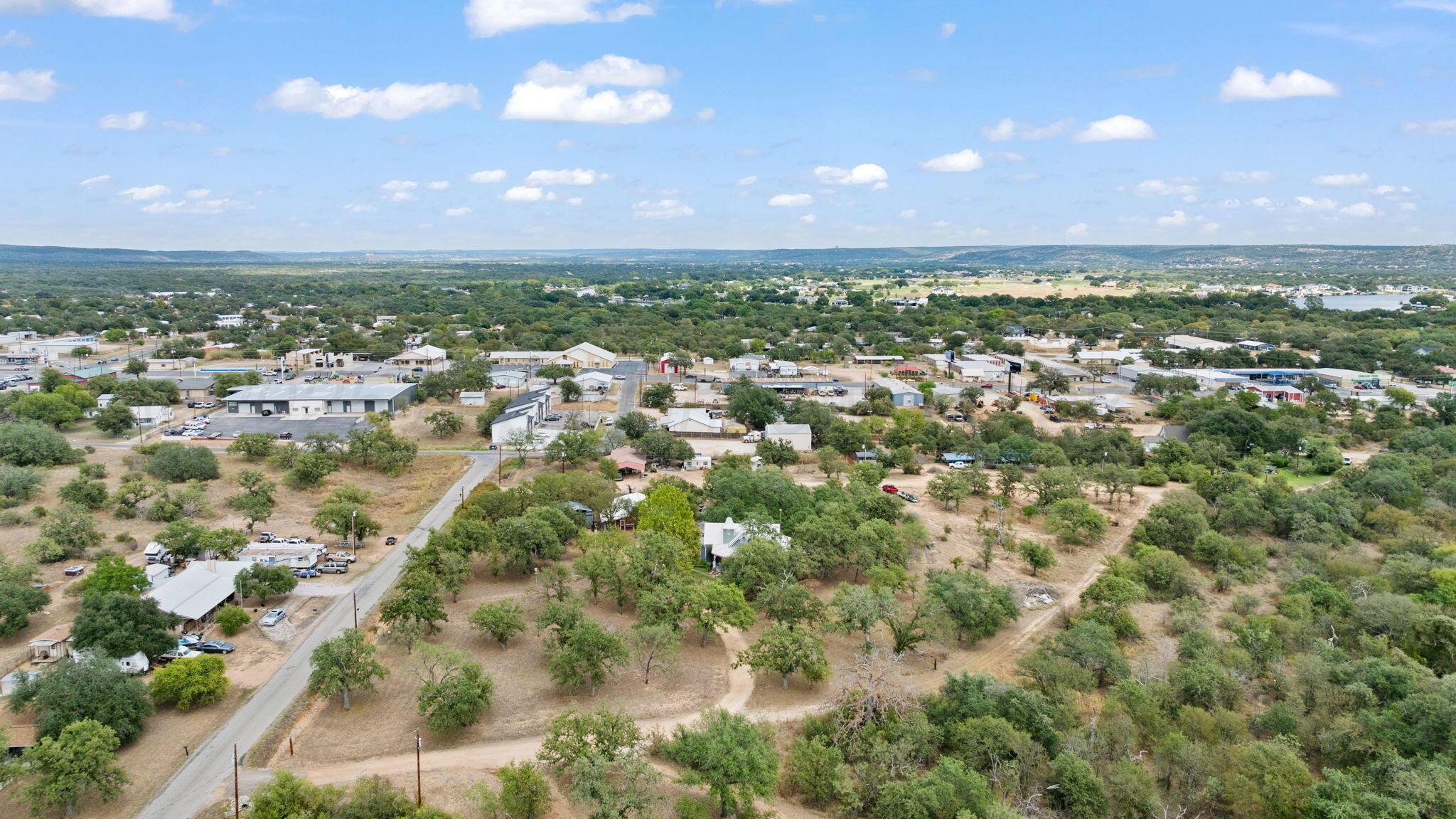 2403 Maple Lane Kingsland, TX 78639 - Photo 34 of 46 a view of a city with lots of trees