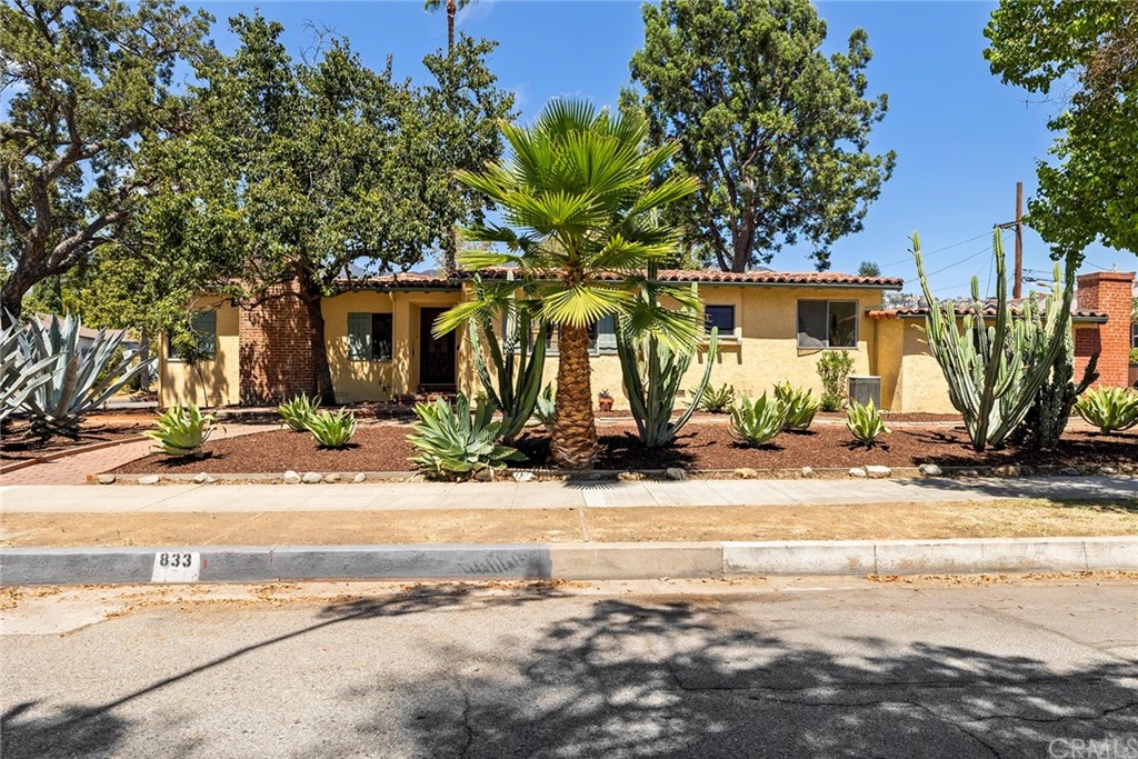 View of Home from Palm Dr.