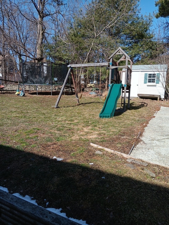 28 Barnard Road Worcester, MA 01605 - Photo 17 of 20 a view of a house with swimming pool