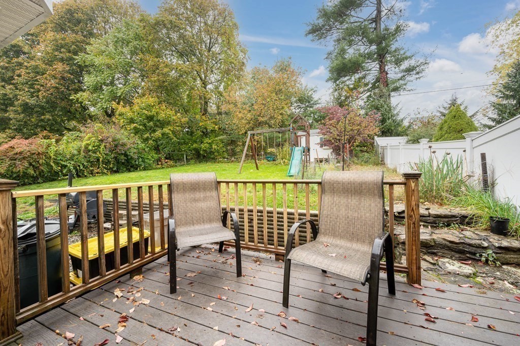 28 Barnard Road Worcester, MA 01605 - Photo 19 of 20 a view of a chairs on the deck