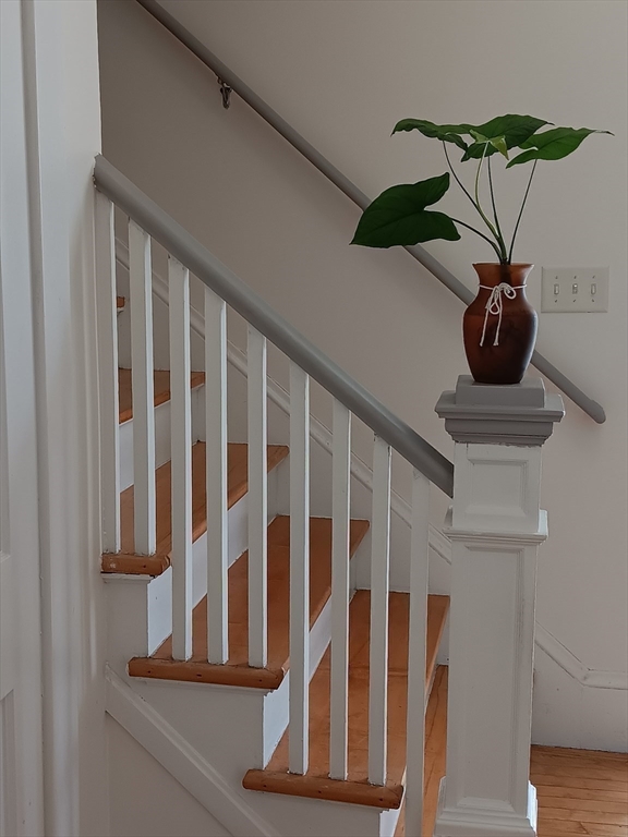 28 Barnard Road Worcester, MA 01605 - Photo 3 of 20 a view of staircase with white walls