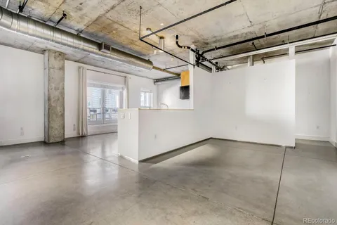 a view of a indoor garage