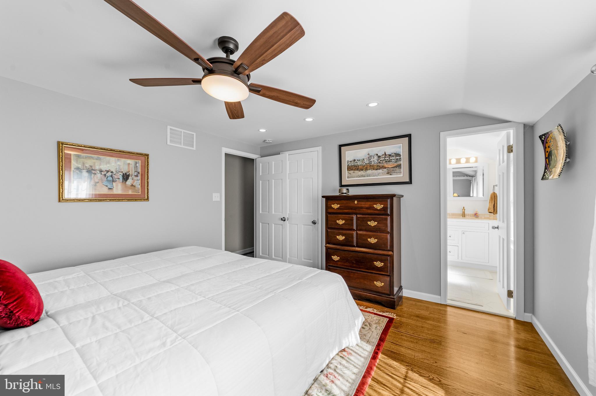 60 Pine Valley Road Cherry Hill, NJ 08034 - Photo 21 of 30 a bedroom with a bed and a walk in closet