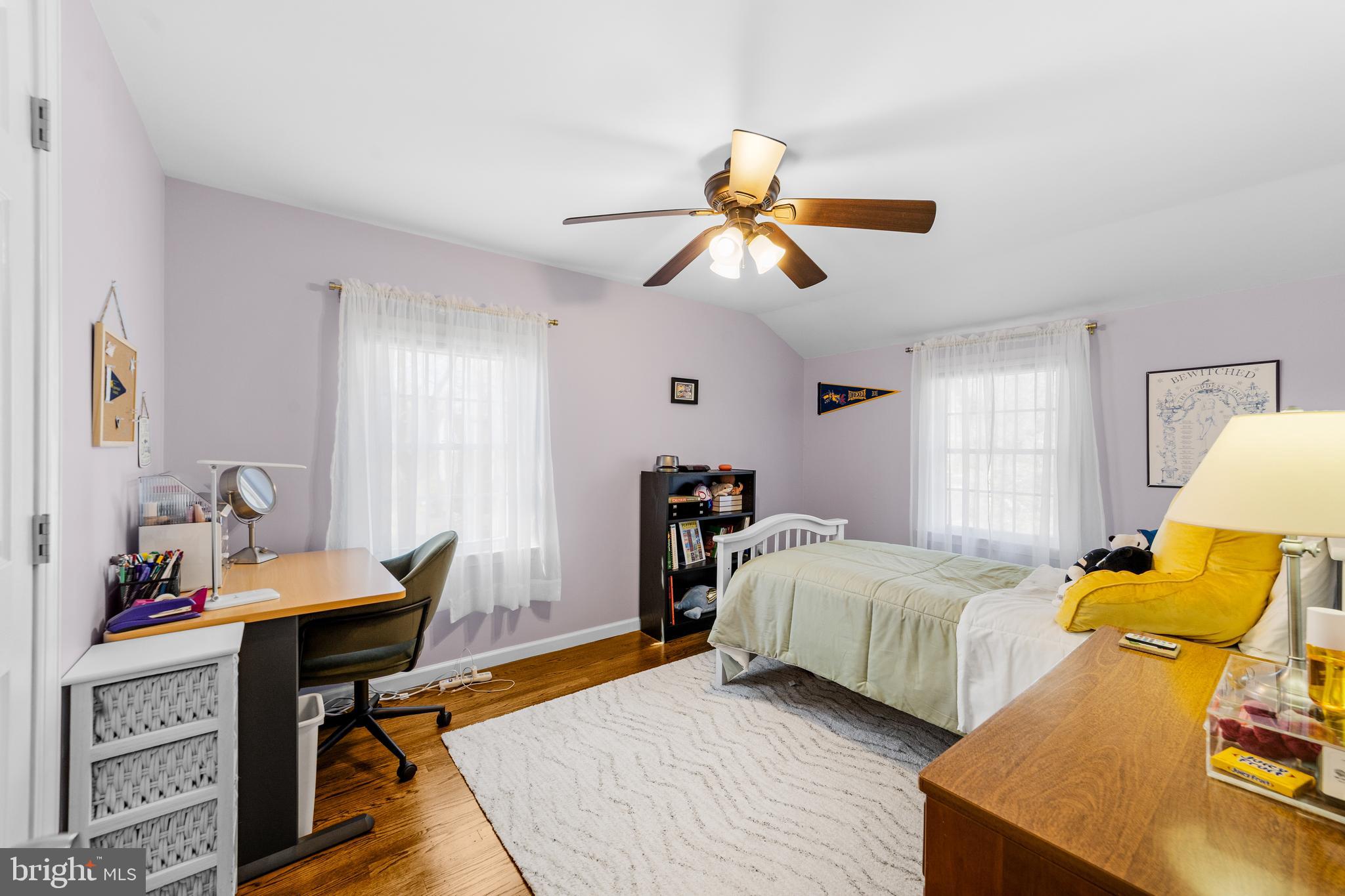 60 Pine Valley Road Cherry Hill, NJ 08034 - Photo 27 of 30 a bedroom with a bed and wooden floor