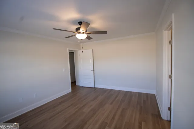 wooden floor in an empty room