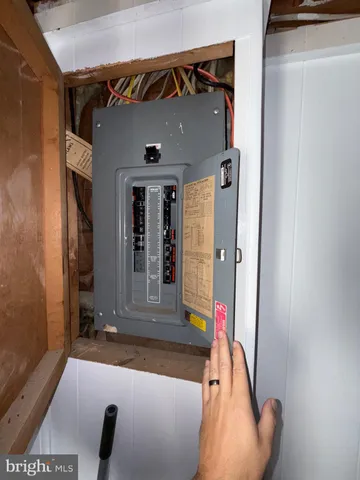 a view of front door