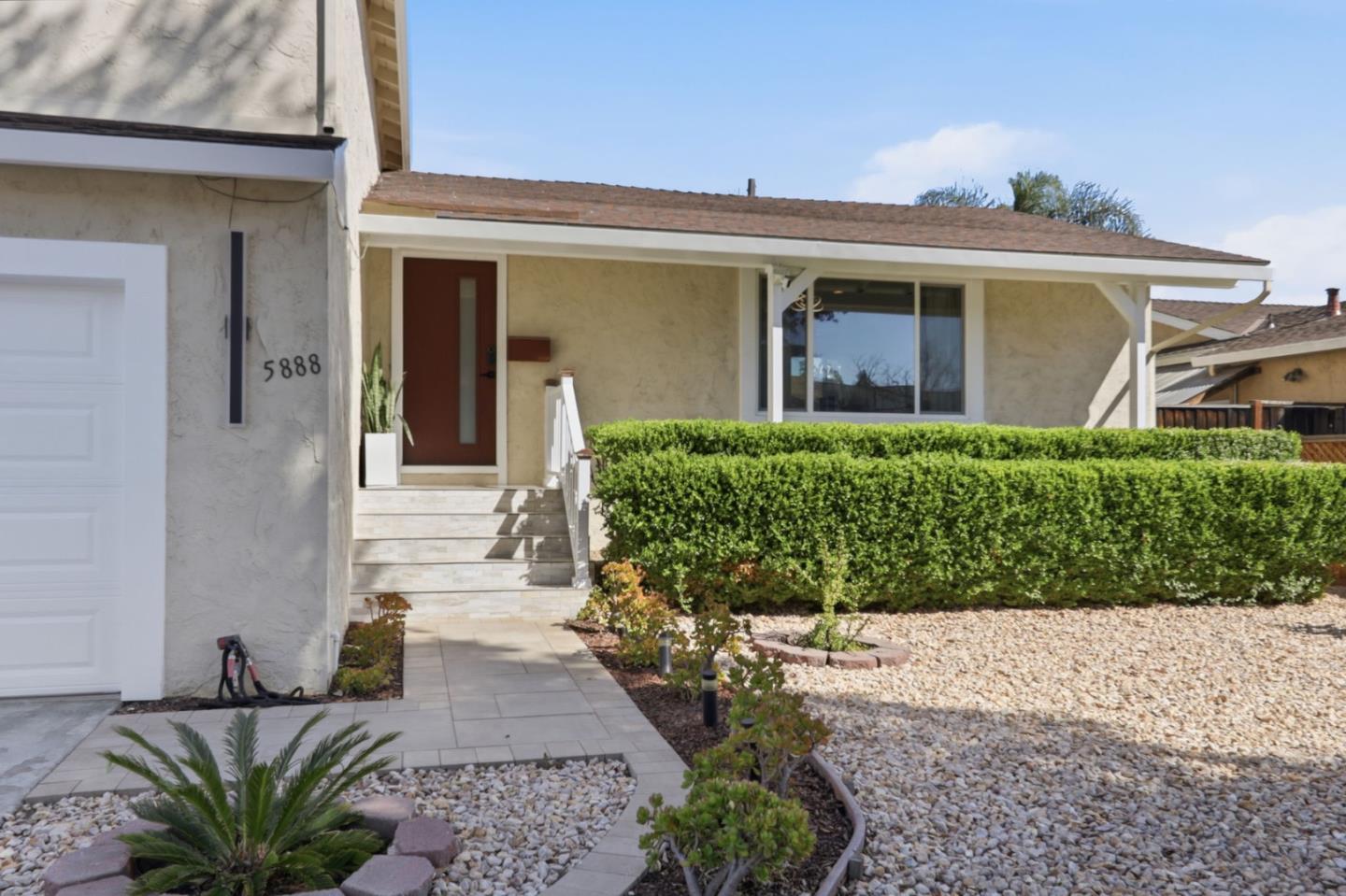 5888 Lean Way San Jose, CA 95123 - Photo 6 of 54 front view of house with a yard