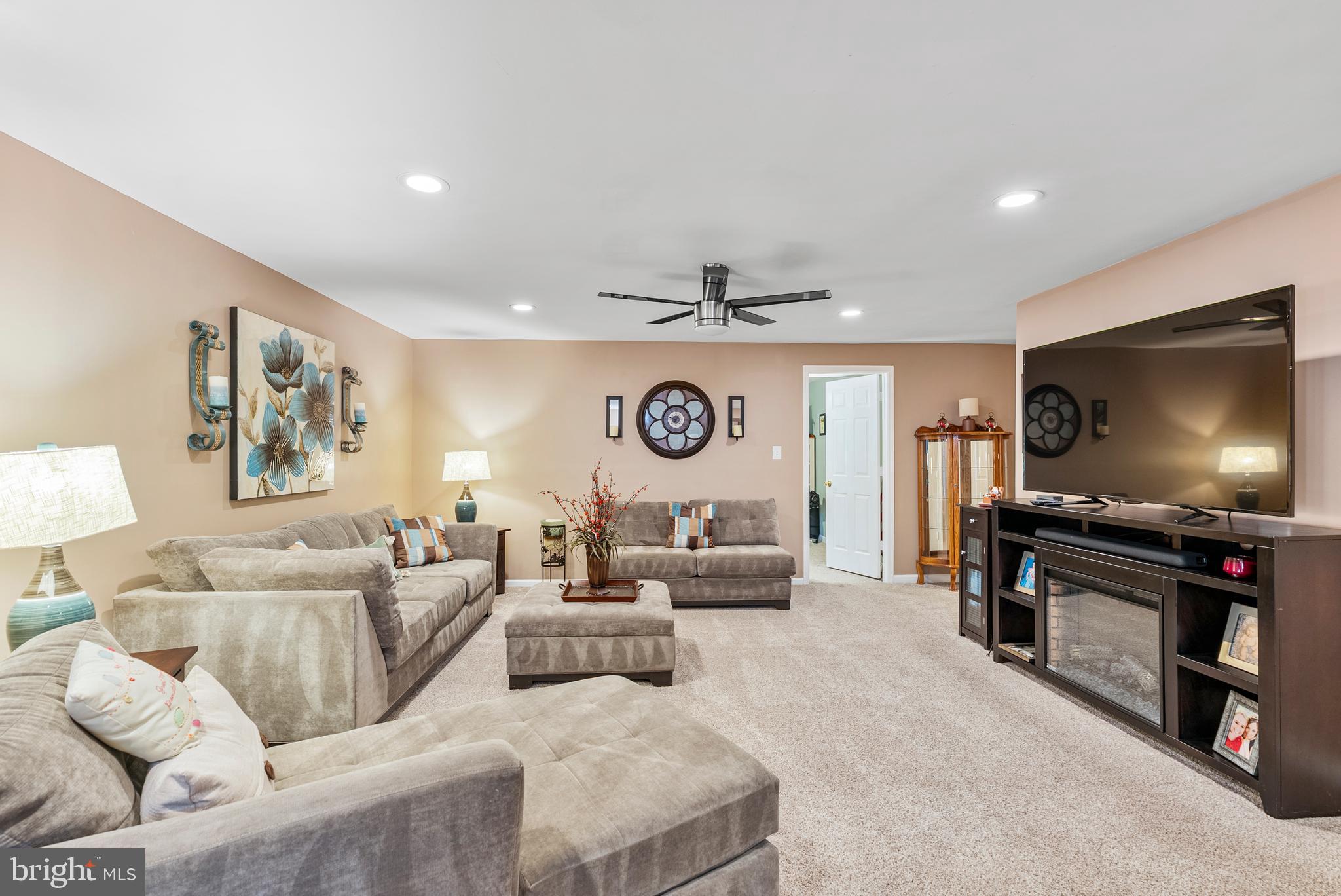 9975 Old Mill Road Ellicott City, MD 21042 - Photo 37 of 54 Finished Basement