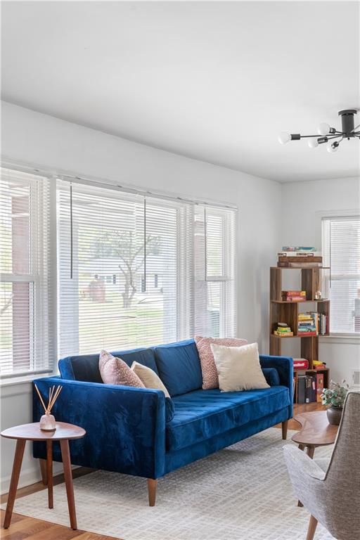 2175 Glendale Drive Decatur, GA 30032 - Photo 6 of 21 a living room with furniture and a large window