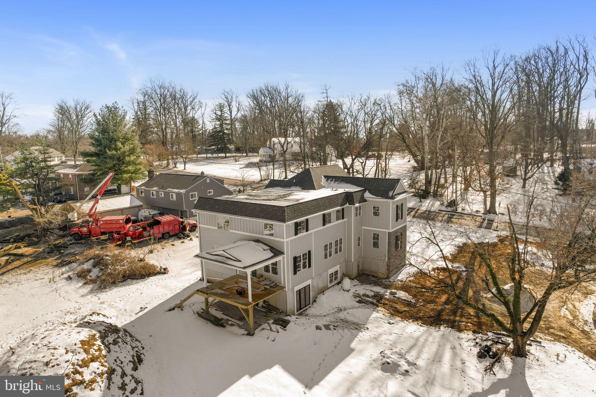 3609 Gradyville Road Newtown Square, PA 19073 - Photo 5 of 21 Aerial rear view